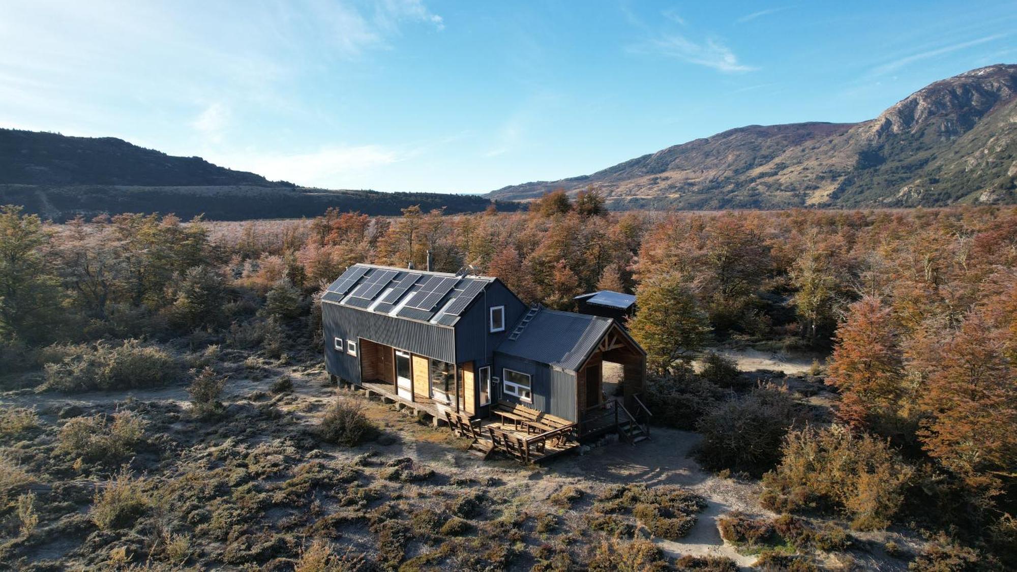 Refugio Valle Leones Villa Puerto Tranquilo Eksteriør bilde